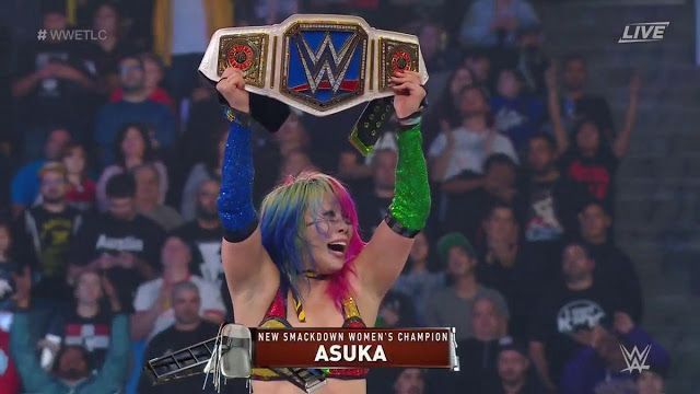 Asuka victorious at WWE TLC