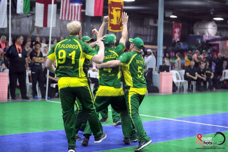 Otto celebrates with his Australian team-mates (Image Courtesy: Powershots Photography)