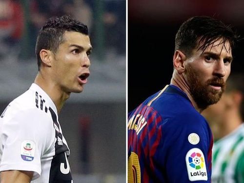 Barcelona maestro Lionel Messi and Juventus talisman Cristiano Ronaldo