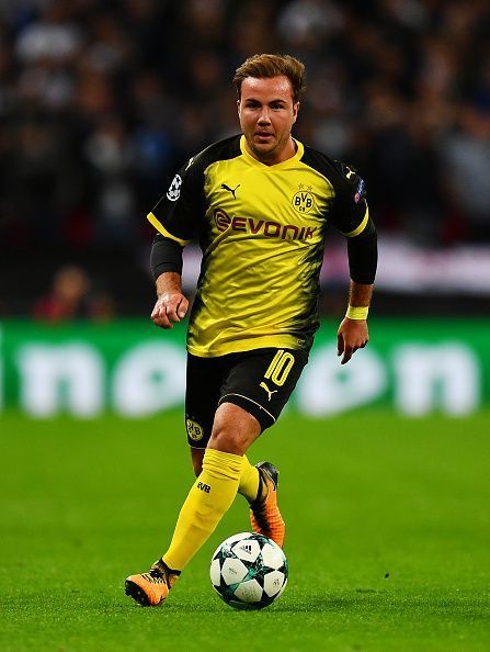 Gotze is enjoying a new lease of life back at Dortmund