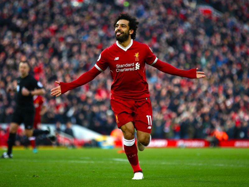 Salah has been scoring goals for fun at Liverpool