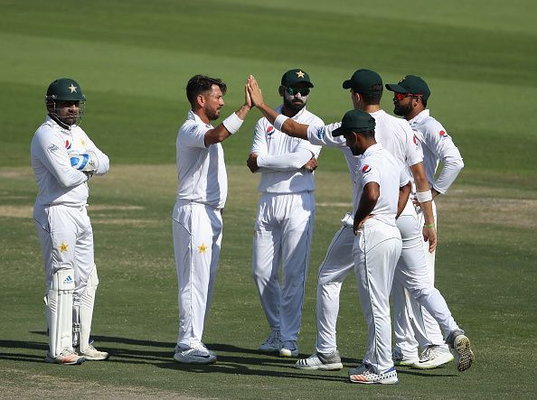 Pakistan were upset at home by New Zealand