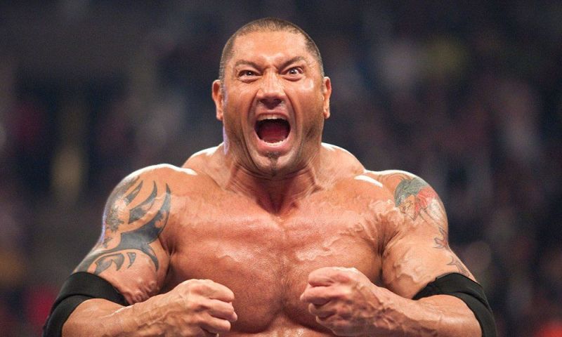 Dave Bautista, AKA the animal Batista in WWE