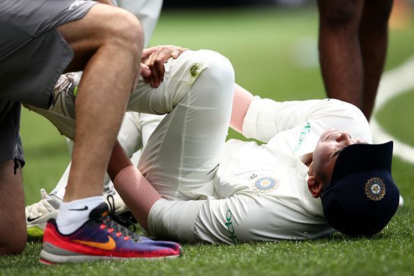 Shaw injured his ankle in the CXI v India game