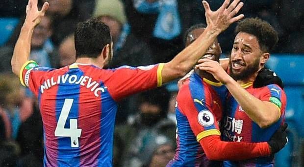Image result for Manchester City 2- 3 Crystal Palace
