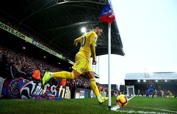 This corner only met the crossbar