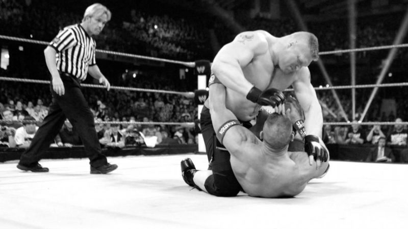 Brock Lesnar&#039;s comeback match was a brutal marvel.