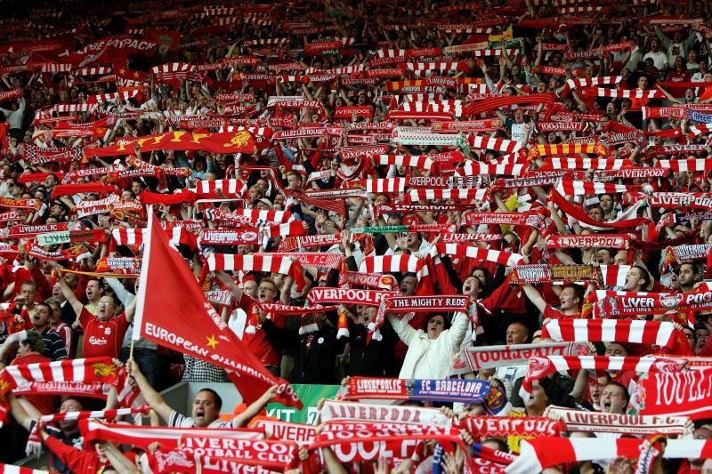 The Kop in full voice