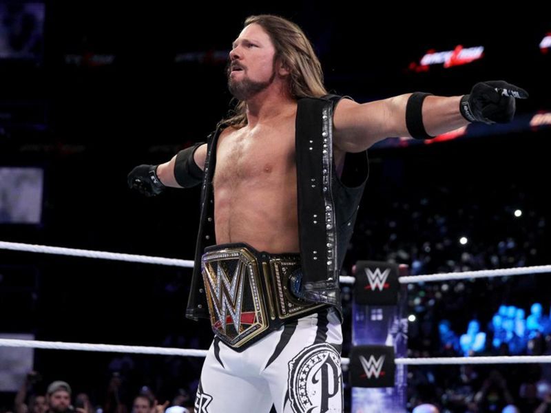 AJ Styles reigned as the WWE Champion for more than a year