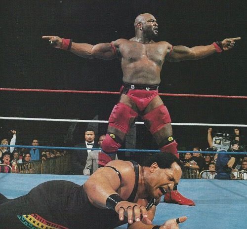 Ahmed Johnson had a phenomenal look, but literally no one could understand what he was saying.