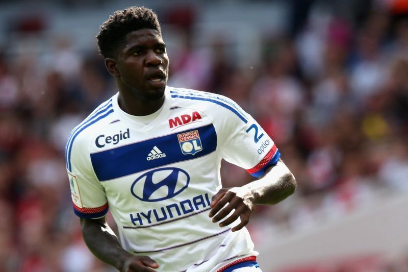 Umtiti first made his mark at Lyon