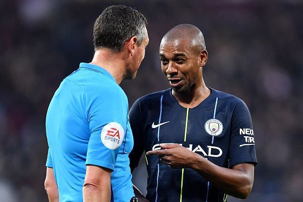 Since joining Manchester City, Fernandinho has never made a single mistake which led to a goal in the Premier League - Impressive Stat.