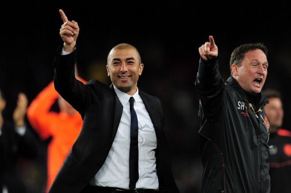 Roberto Di Matteo unexpectedly won the Champions League as Chelsea&#039;s caretaker boss