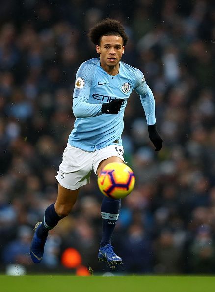 Leroy Sane will be taking on his former club