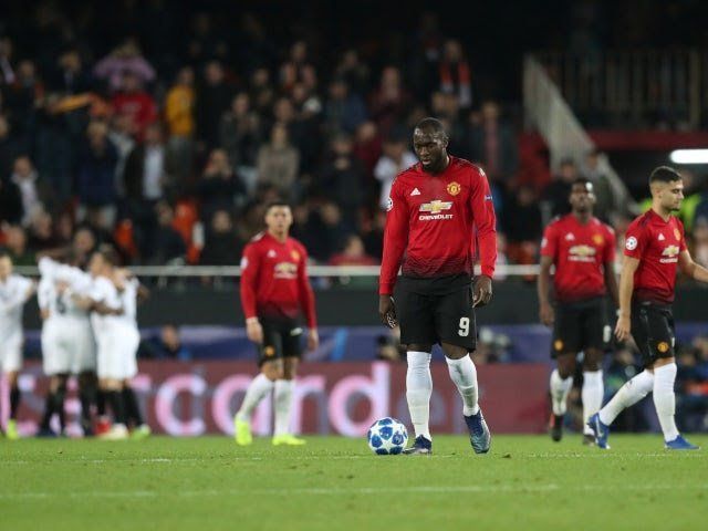 United were handed a shock defeat by Valencia