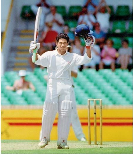 Sachin Tendulkar scored an incredible hundred in Perth at just 18.