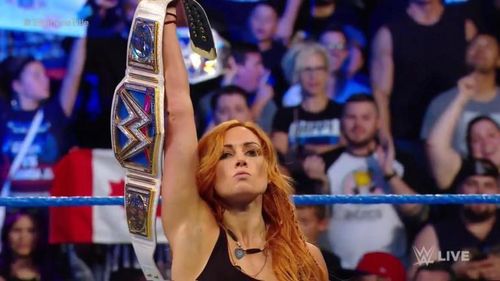 Becky Lynch's reign ended at WWE TLC