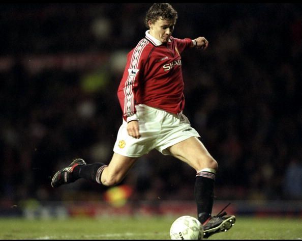 Ole Gunnar Solskjaer scored for United in the famous 1999 Champions League finals