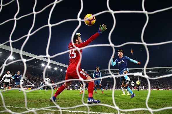 Fulham's defence switched off to allow Dele Alli's equaliser