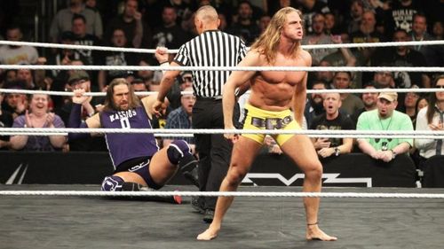 Matt Riddle following his historic win over Kassius Ohno