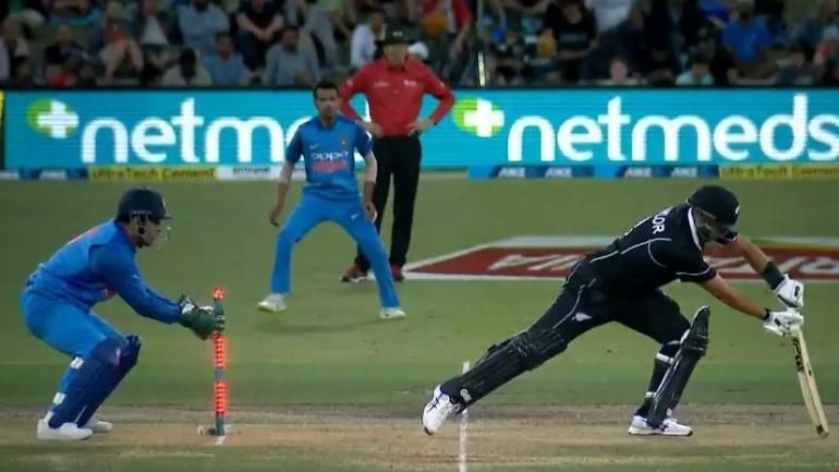 Image result for ms dhoni stumping ross taylor