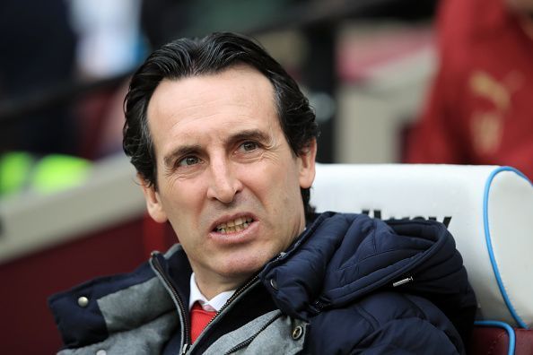 Unai Emery replaced long-standing manager, Arsene Wenger in the summer