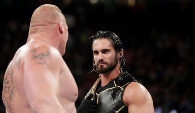 brock lesnar and seth rollins