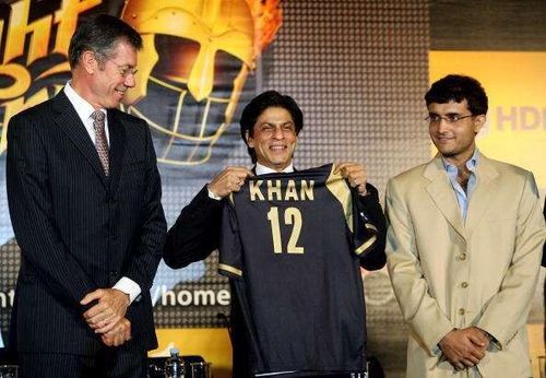 The controversial trio - John Buchanan, Shah Rukh Khan, and Sourav Ganguly