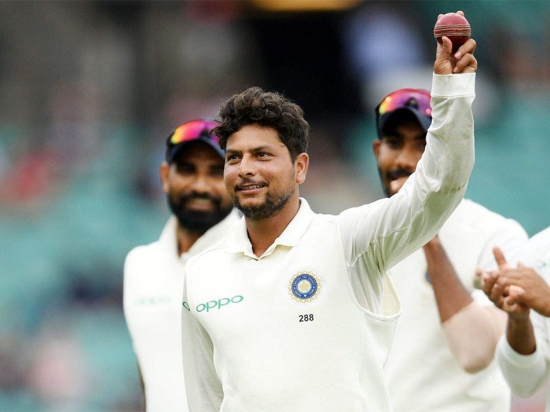 Kuldeep Yadav bagged a fifer in his maiden Test appearance in Australia