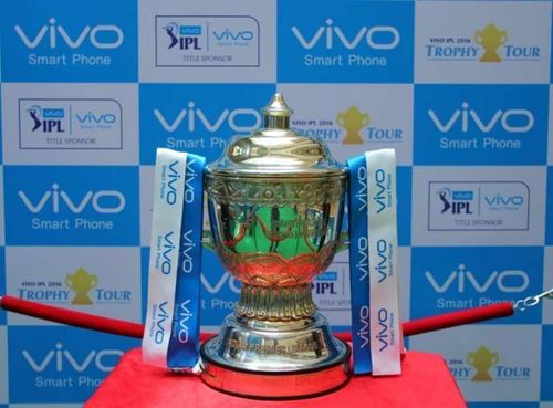 The prestigious Indian Premier League trophy