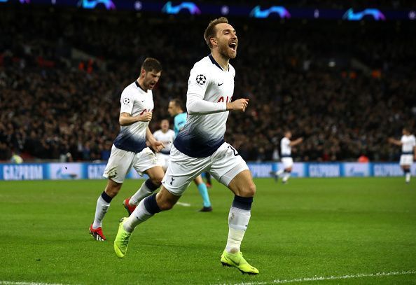 Tottenham Hotspur v FC Internazional, UEFA Champions League, Wembley Stadium.