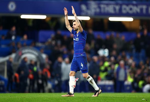 A tearful Fabregas leaving the pitch