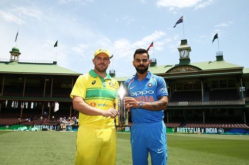 Australia v India ODI Series Captains Trophy