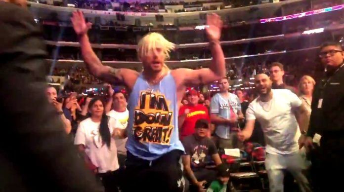 Amore appeared in the crowd at the recent WWE Survivor Series pay per view.