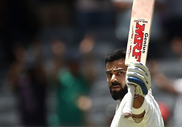 A fighting hundred by Virat Kohli in tough conditions