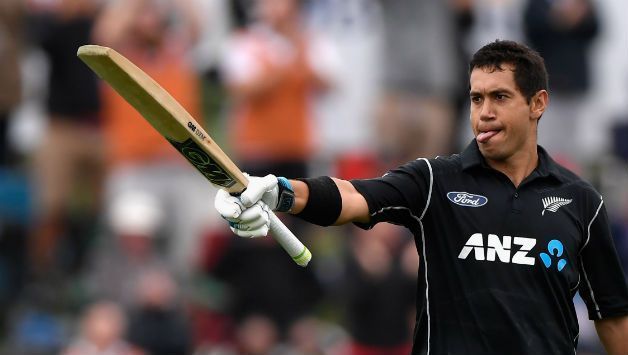 At home, Ross Taylor averages 59.14 against India with two centuries and two half-centuries