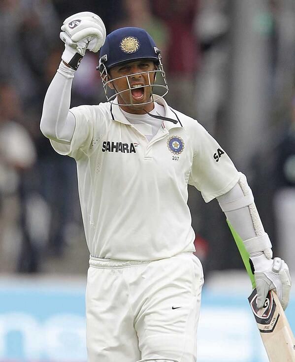 Dravid scored century