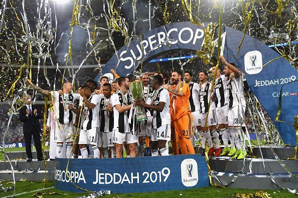 Juventus win a record 8th Italian Supercup