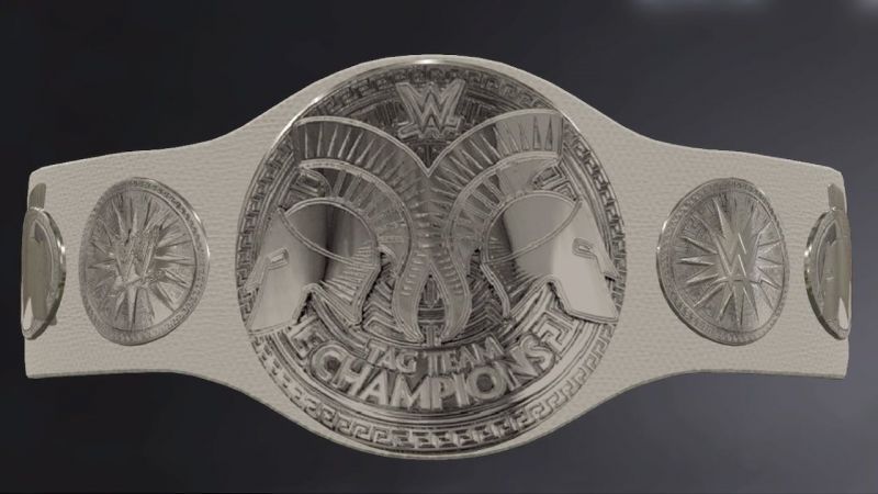 Possible design for the Women&#039;s Tag Team Championships, as every women&#039;s is like the men&#039;s but the leather is white.