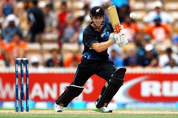 Kane Williamson was the top scorer for New Zealand with 64 runs off 81 balls.