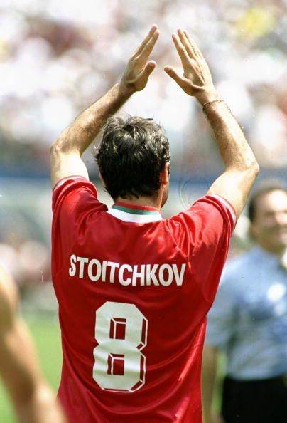 Hristo Stoichkov of Bulgaria