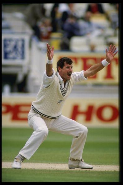 RICHARD HADLEE OF NZL APPEALS