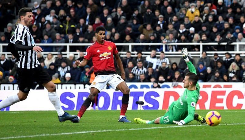 Rashford scored Manchester United&#039;s second goal of the day