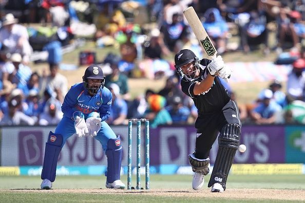 Ross Taylor against India - 3rd ODI 2019