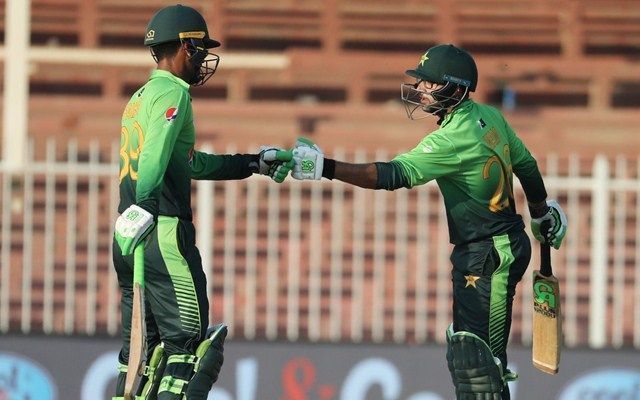 Fakhar Zaman and Imam added 70 runs for the opening wicket