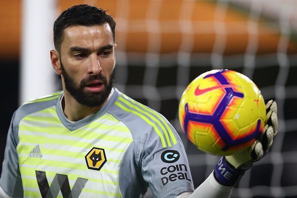 Wolverhampton brought the Portuguese goalkeeper to help their chances in the PL