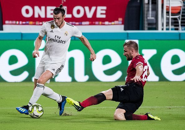 Gareth Bale and Luke Shaw