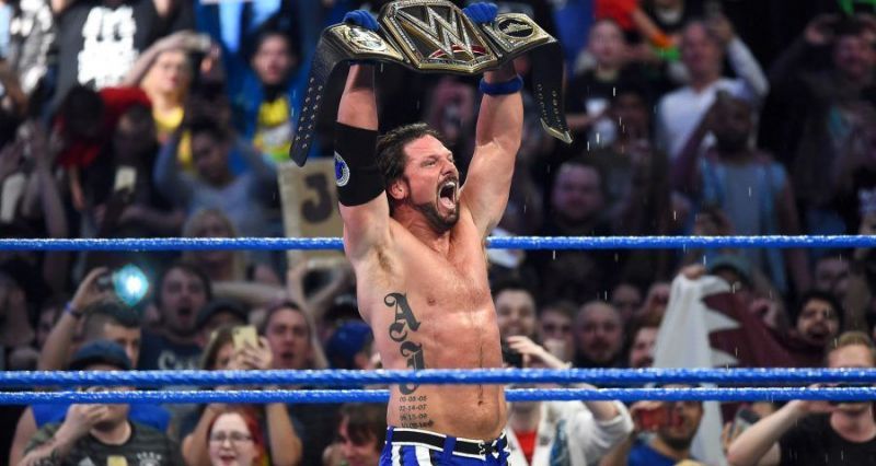 AJ Styles was the WWE champion for the majority of 2018.