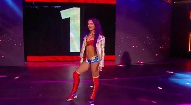 Sasha Banks was the first ever iron woman