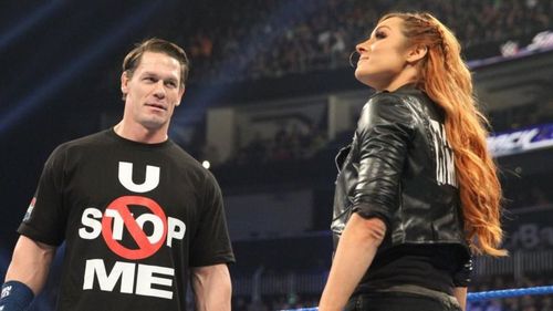 John Cena and Becky Lynch proved to be an interesting combination this week.